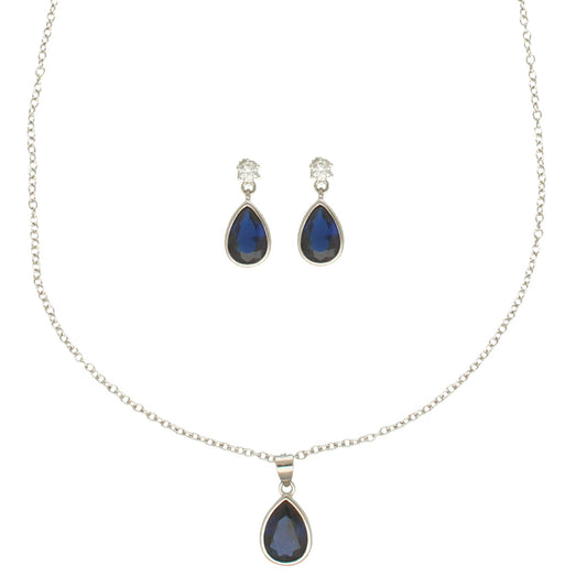 J Pearls Intricate 925 Silver Designer Pendant Set