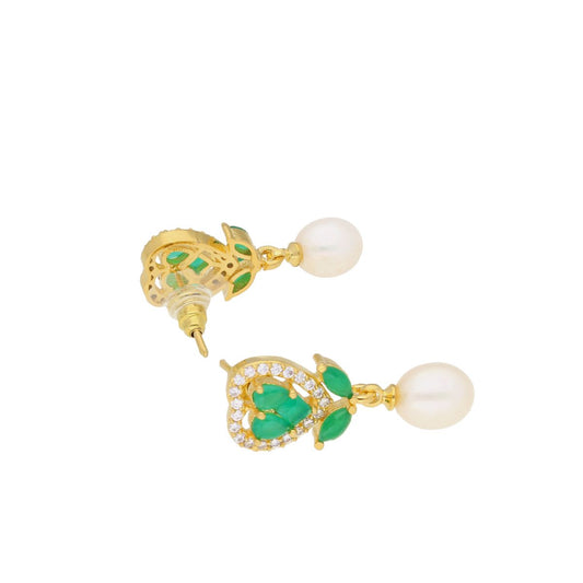 J Pearls Theertha Pearl Earrings - Real Pearl Jewelry