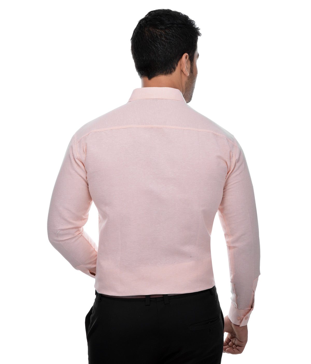 RIAG Beige Men's Full Sleeves Solid Shirt