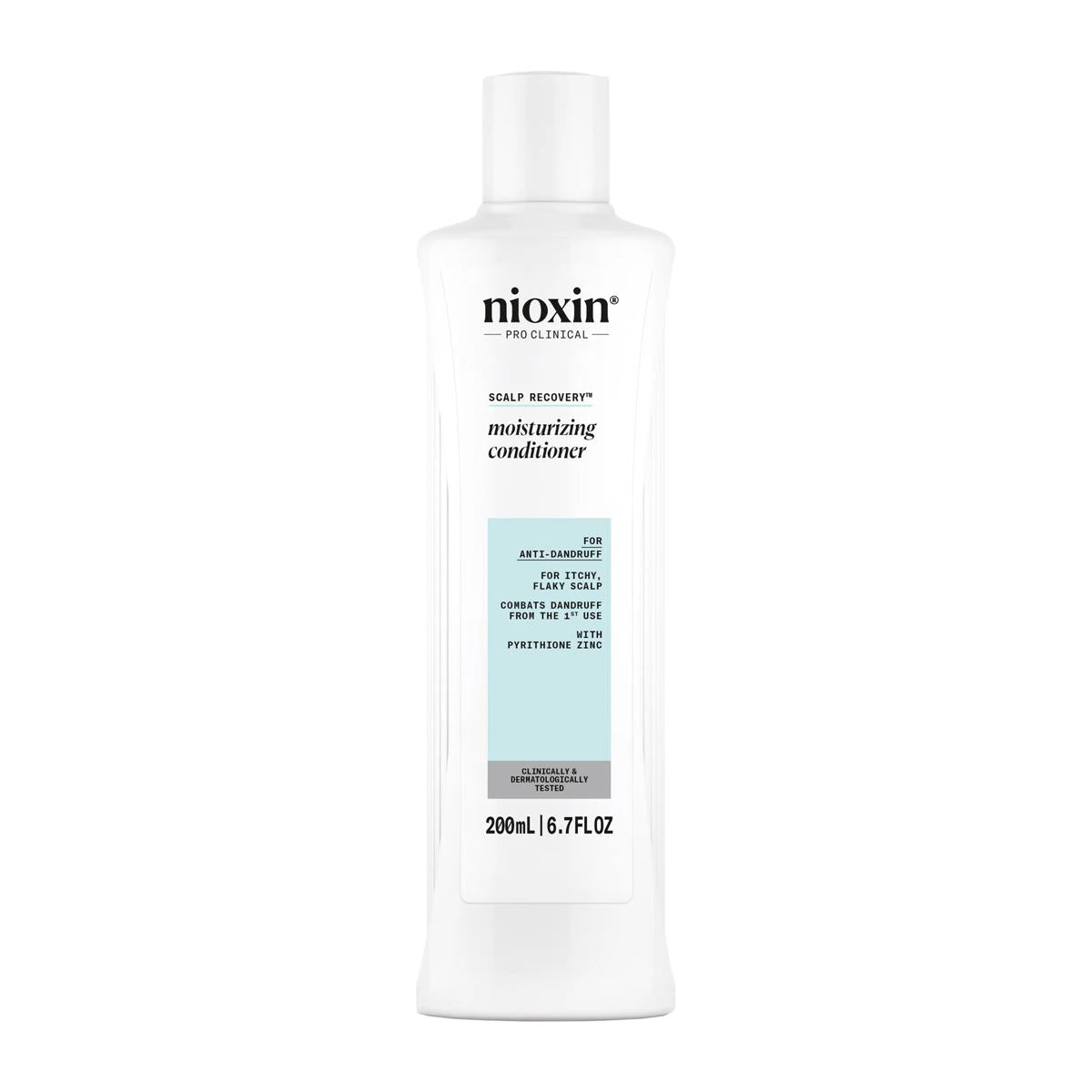 Nioxin Scalp Recovery Step 2 Moisturizing Conditioner For Itchy, Flaky Scalp, Anti-Dandruff Conditioner with Pyrithione Zinc 6.76 Oz