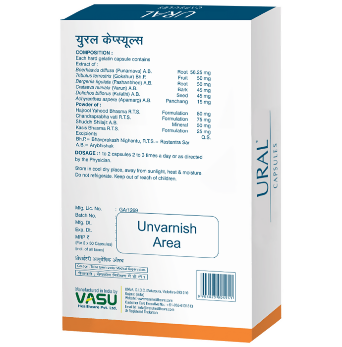 Vasu Healthcare Ural Capsules