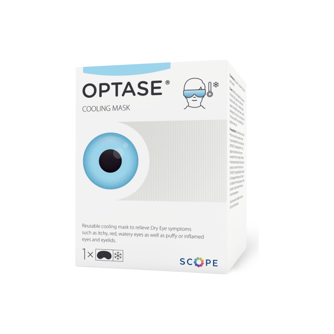 Optase Cooling Eye Mask - For Eye Inflammation Relief