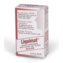 Liquimat Acne Treatment and Cover-Up Lotion - 4% Sulfur Formula, 1.5 oz