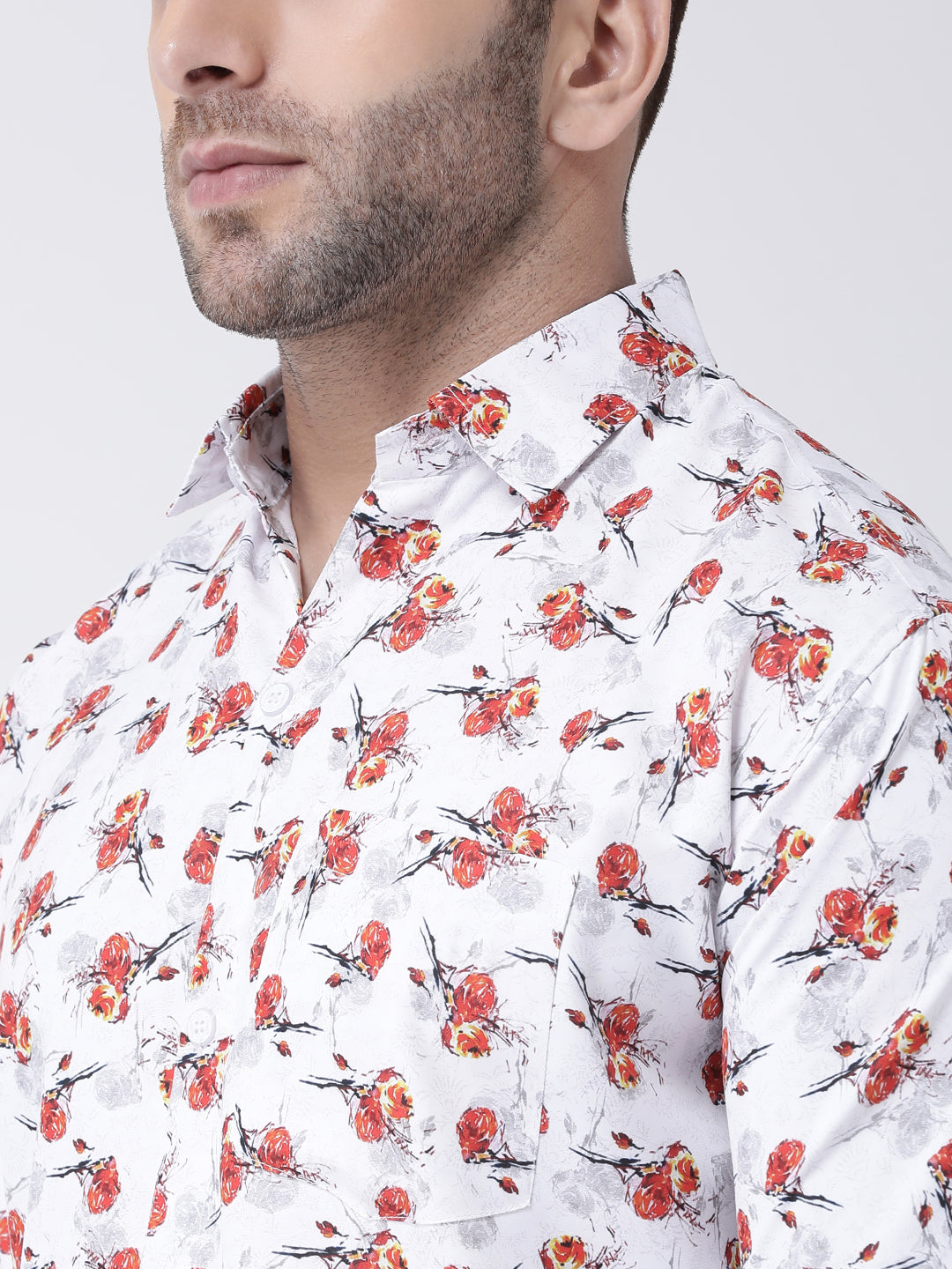 RIAG Multi color Men's Full Sleeves Printed Shirt