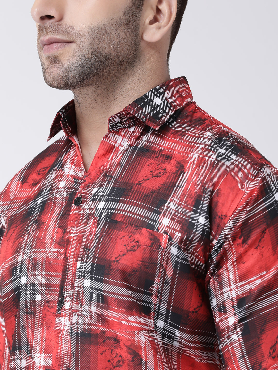 RIAG Multi color Men's Full Sleeves Printed Shirt