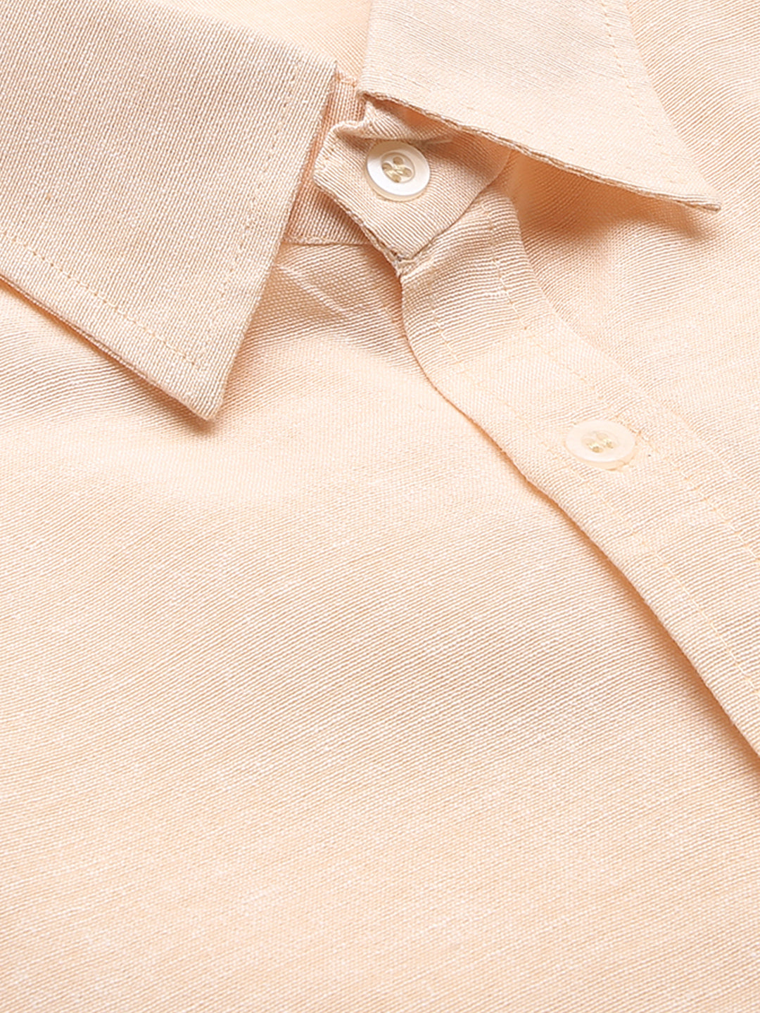 RIAG Beige Men's Full Sleeves Solid Shirt