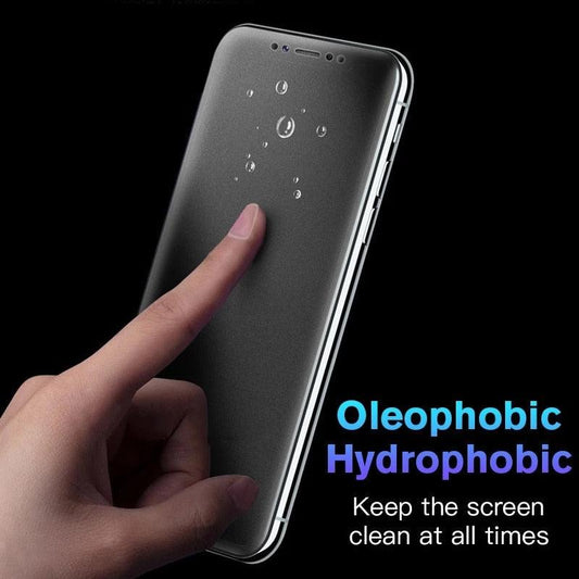 4pcs Matte Film For Iphone 11 12 13 Pro Max Mini Frosted Screen Protectors For Iphone X Xr Xs Max 6 6s 7 8 Plus Se Anti Glare Matte Finish Anti-fingerprint Film