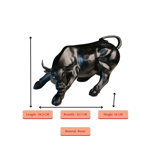 Sowpeace Black Bull Decor