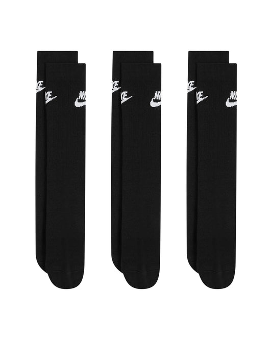 Nike 3- Pack Sportswear Everyday Essential Socks - Black