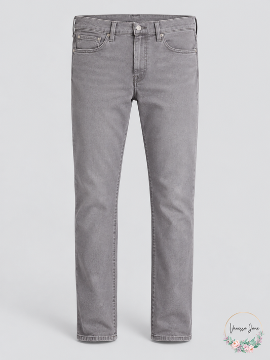 Levis Mens Waterbox Jeans, Size 42x30/Gray
