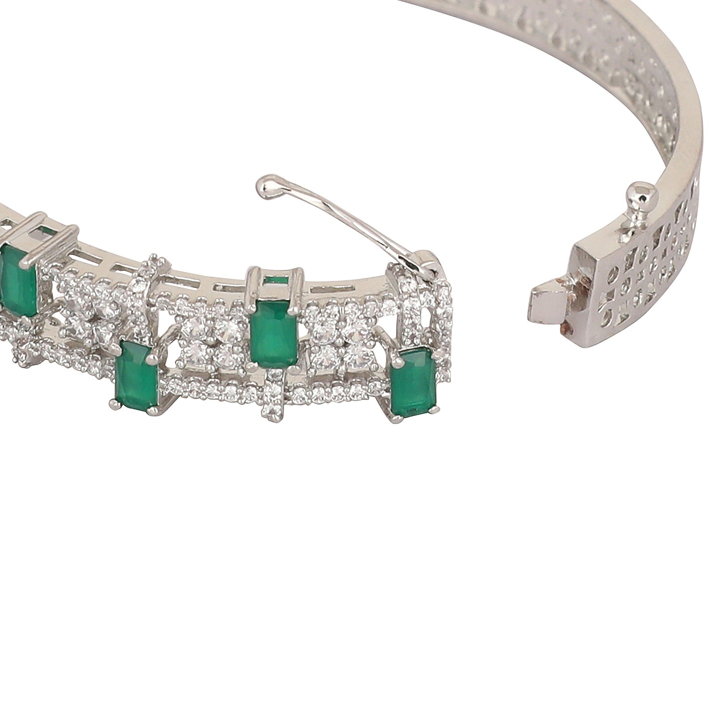 Nuyug Emerald Luxe Anti Tarnish Bangle