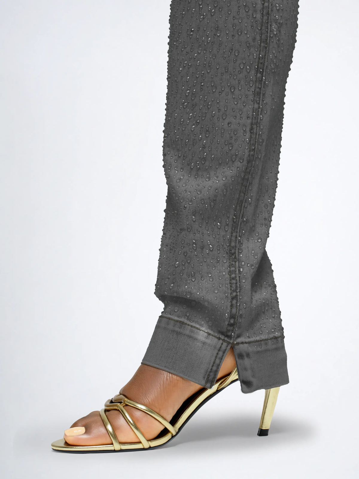 Rain on Me Low-Rise Jean - Black