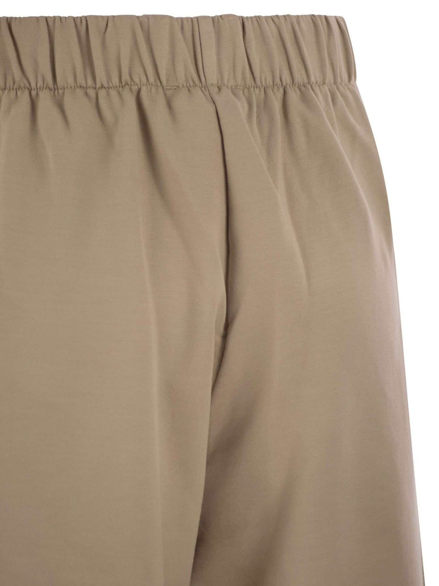 Max Mara Women Filovia - Silk And Cotton Fleece Trousers