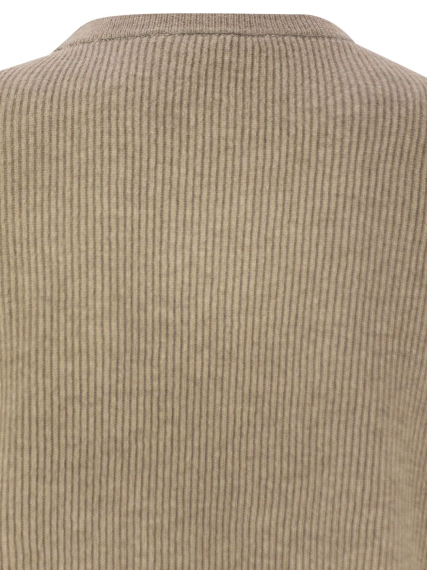 Brunello Cucinelli Women English Rib Cashmere Sweater With Monile