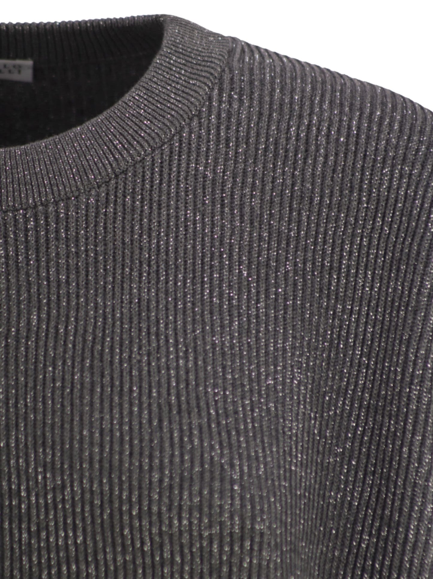 Brunello Cucinelli Women Cotton And Viscose Rib Sweater