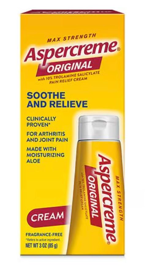 Aspercreme Aloe Odor Free Pain Relieving Crème