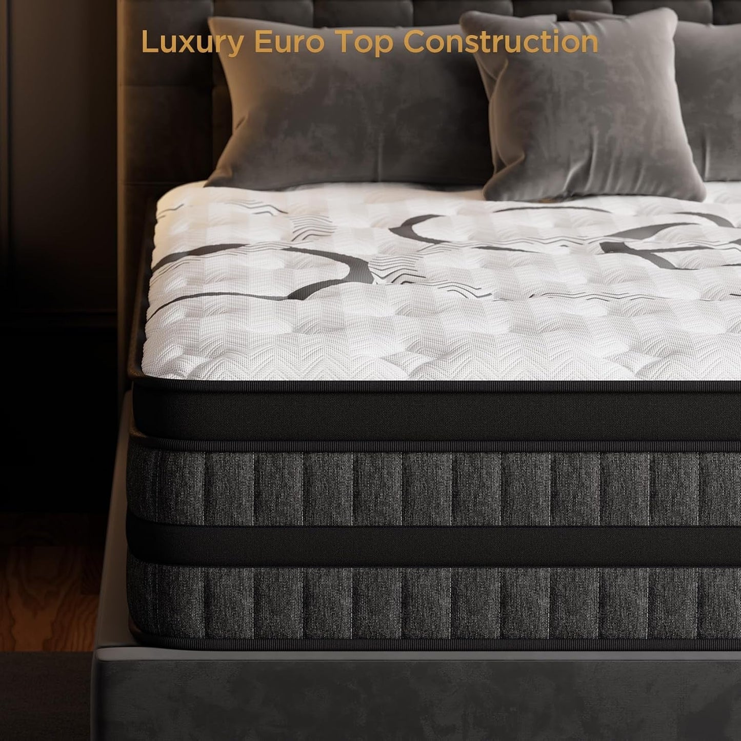 Queen 14Inch Hybrid Memory Foam Mattress UltraComfort
