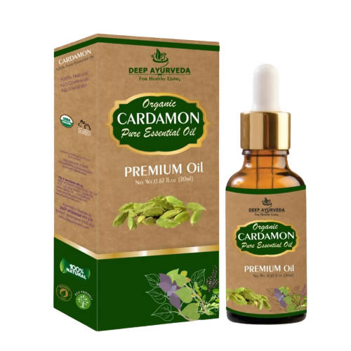 Deep Ayurveda Cardamom Pure Essential Oil