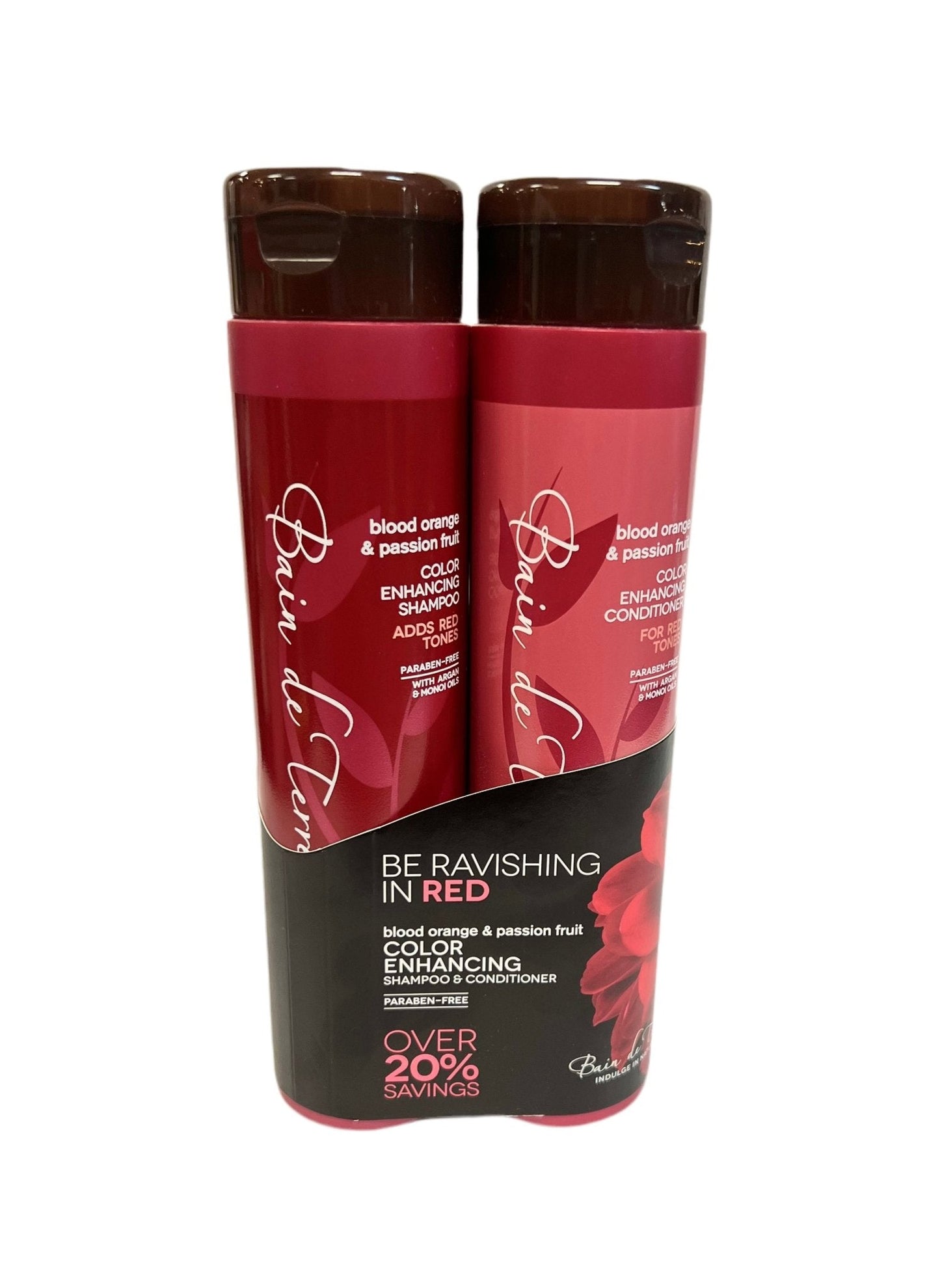 Bain De Terre Blood Orange & Passion Fruit Color Enhancing Sham & Conditioner