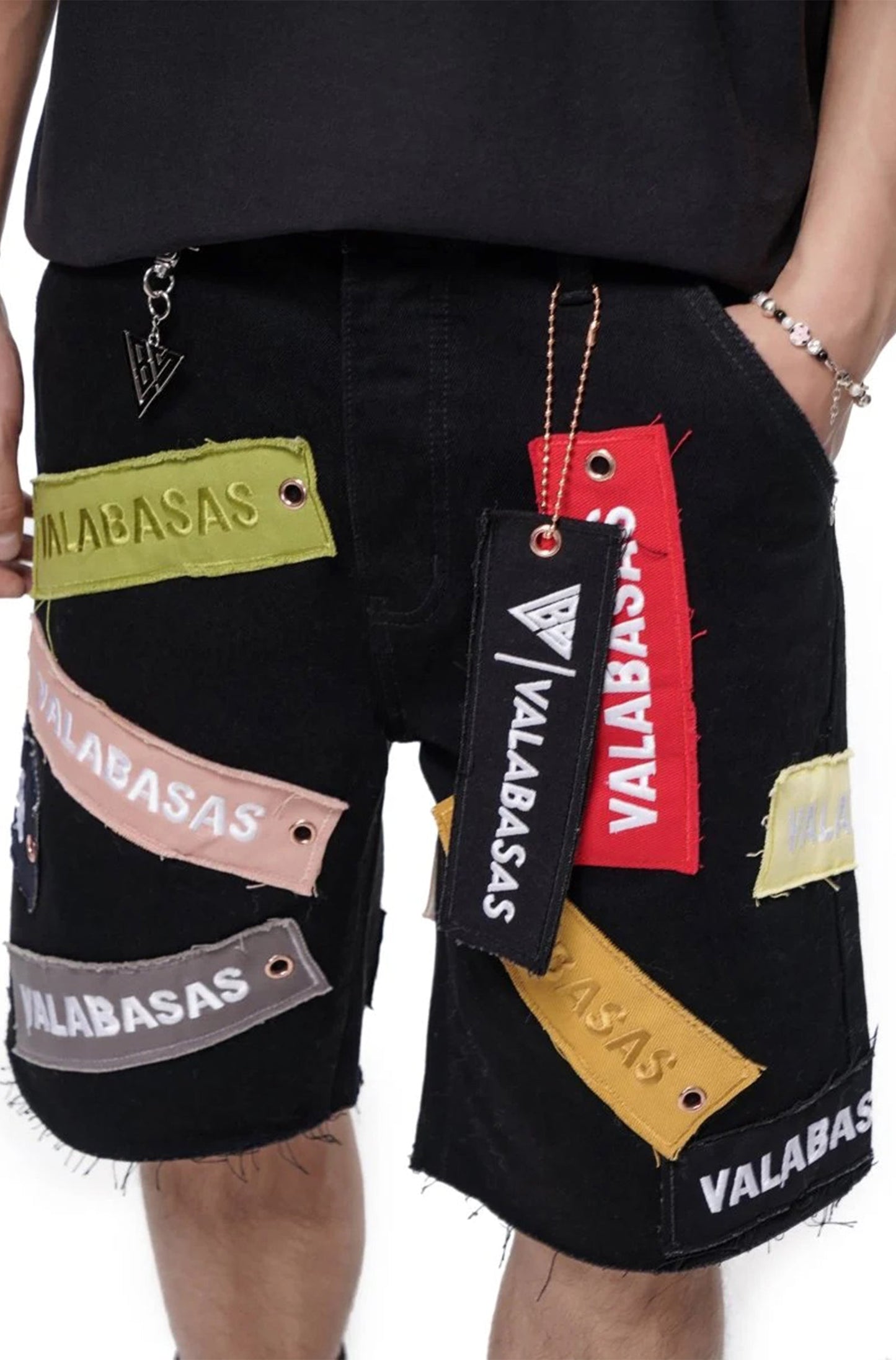 Valabasas Banner Shorts - Jet Black