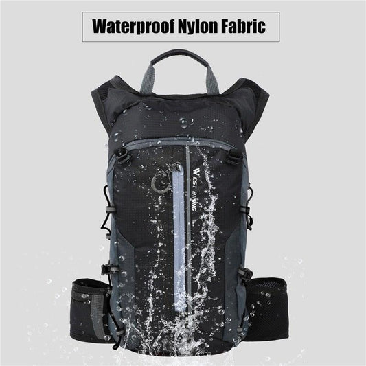 Bike Bags Portable Waterproof Backpack Cycling Water Bag Outdoor Sport Climbing Hiking Pouch Hydration Backpack Bike Backpack Mountain Biking Daypack Cycling Hiking Bicycle 10L