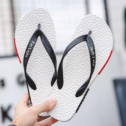 Black Man House Slippers Elegant Flip Flop Pool Slippers Summer Sandals Men's Shoes Breathable Air Mesh Comfortable Leather Flip Flops Non-Slip Sport Cushion Beach Outdoor Walking Slippers