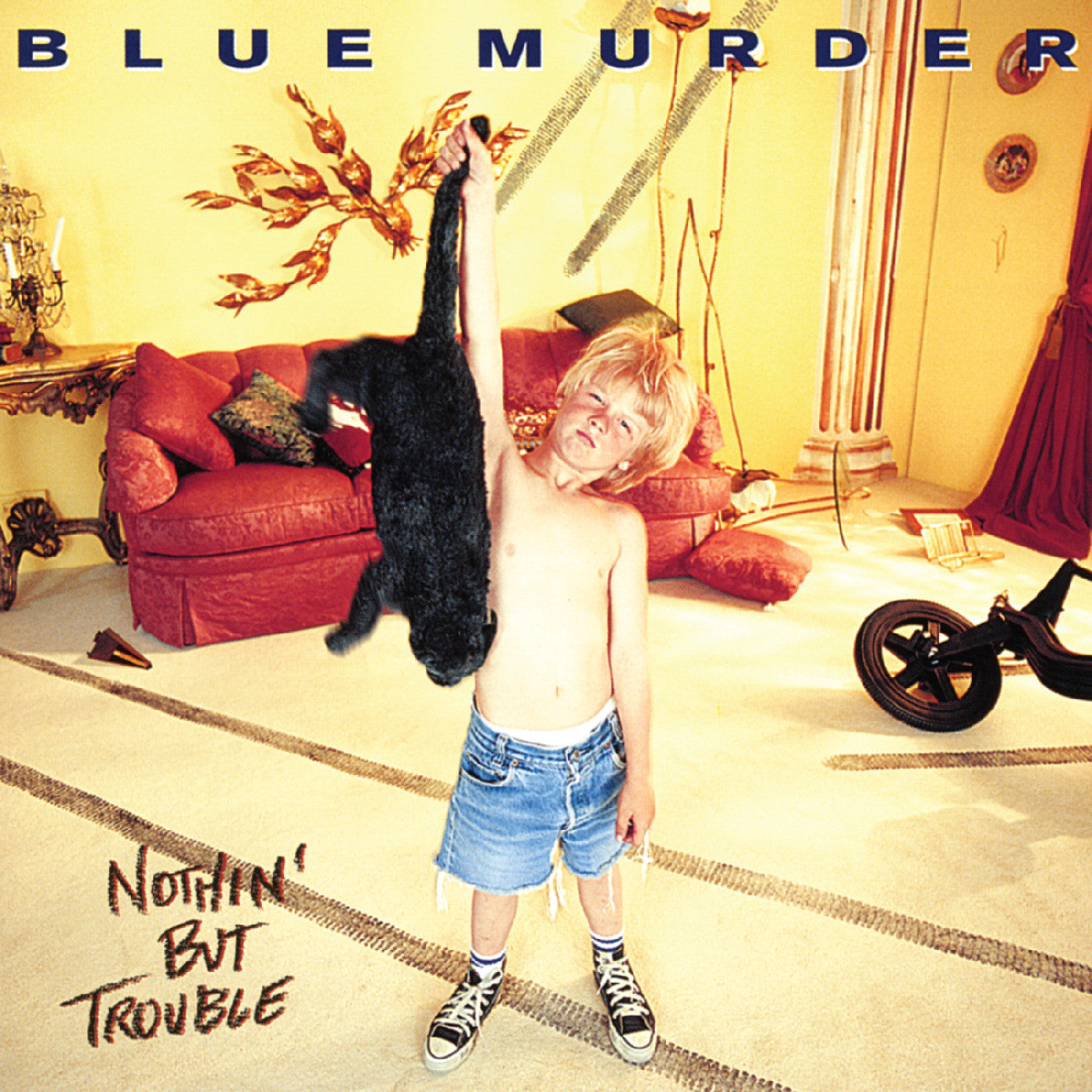 Nothin' But Trouble (Remastered) (Blue W/ Black Cat Swirl 2xVINYL) | Mint (M) Mint (M)