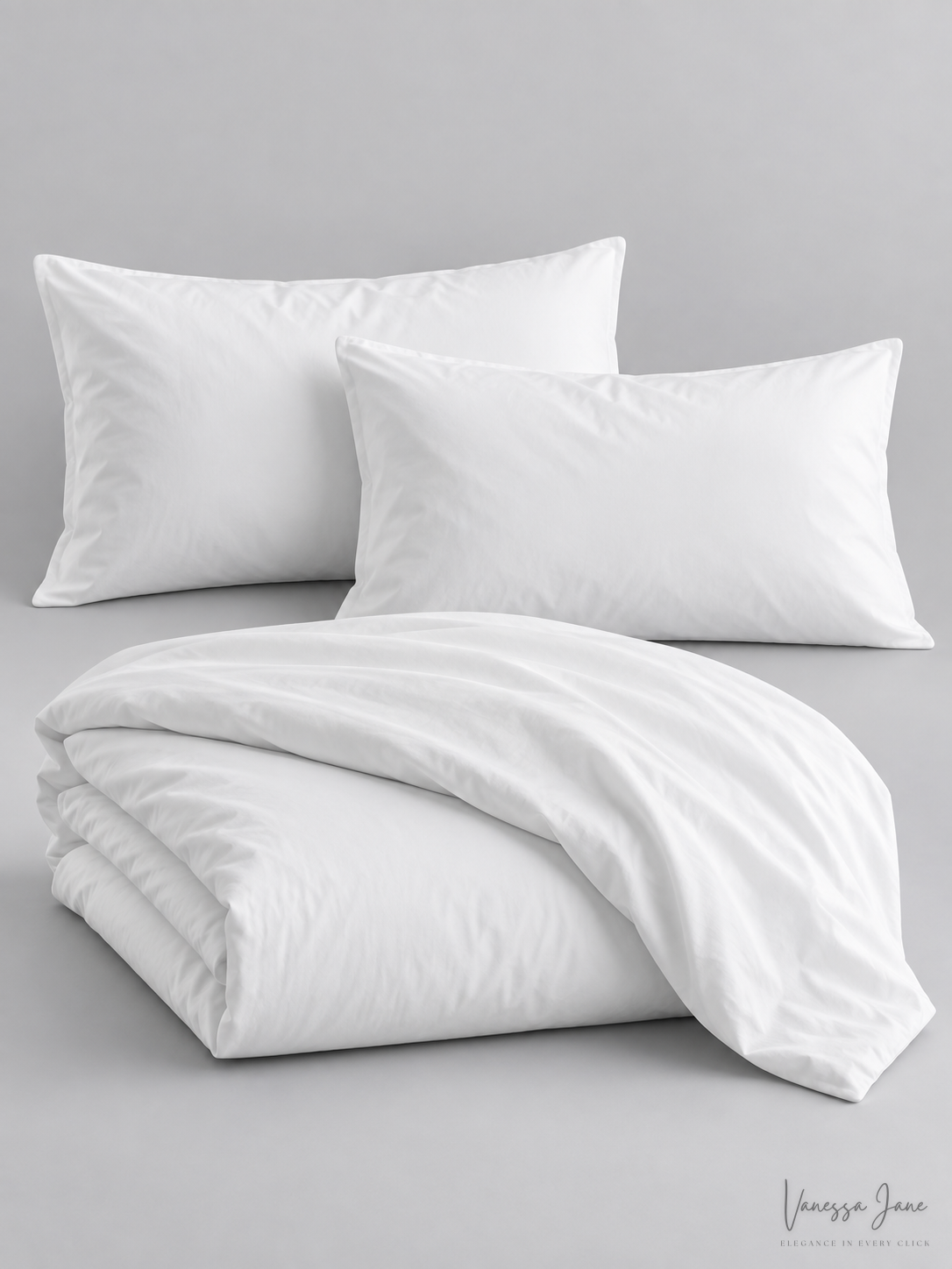 Oake Cotton Tencel Blend Reversible 3 PC. Duvet Cover Set, King