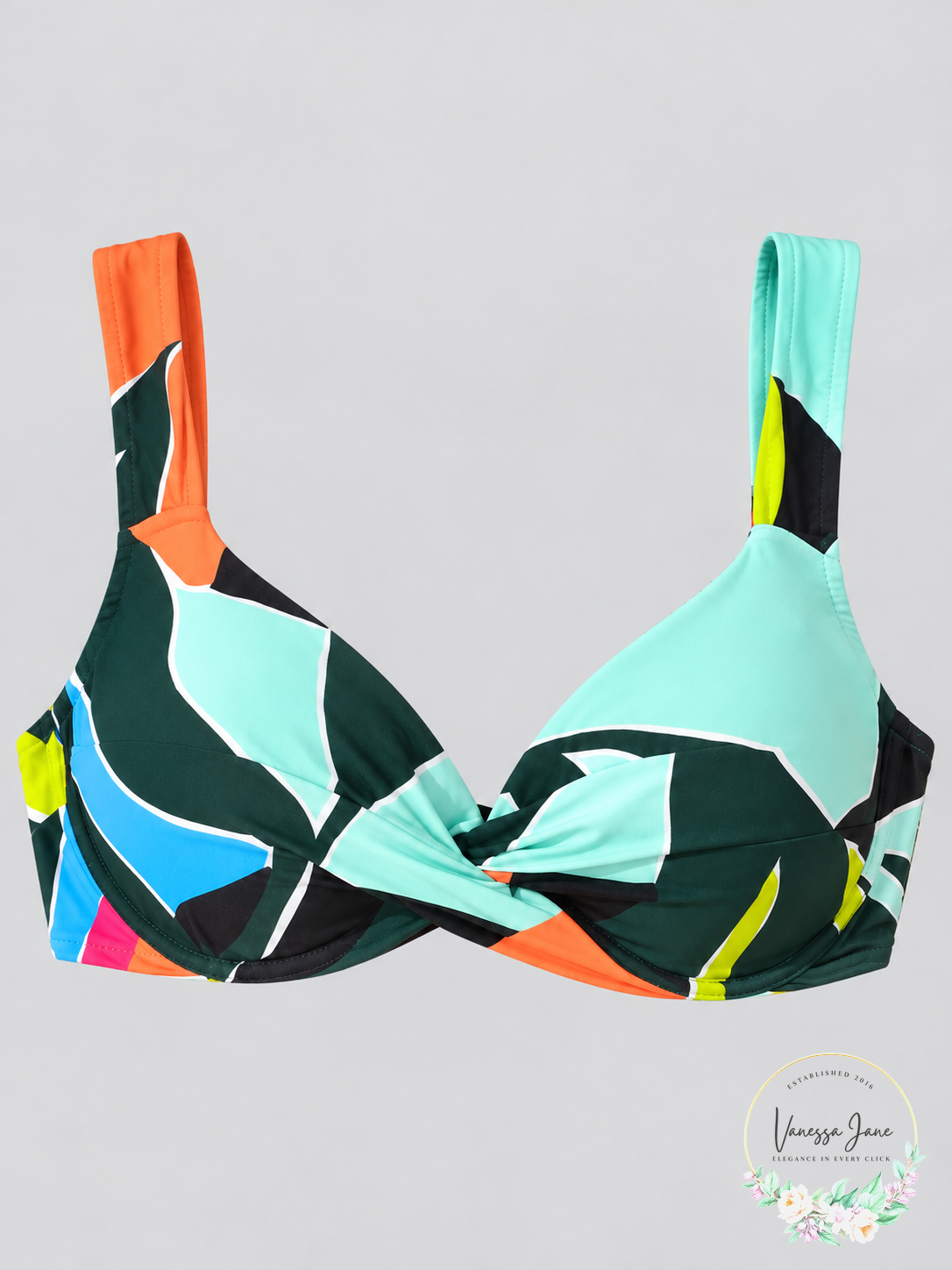 Anne Cole – Underwire Twist Front Bikini Swim Top