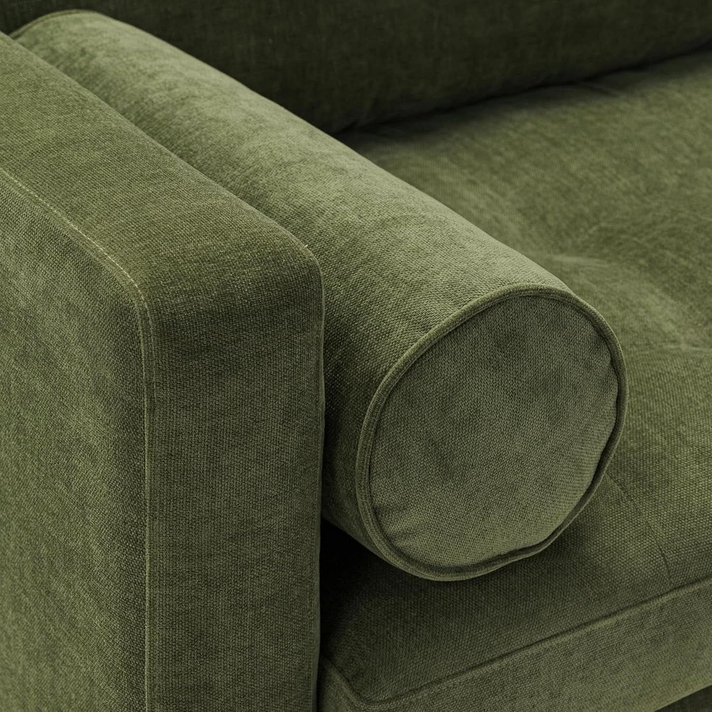 EightyTwoInches Pull Out Sofa Bed With Hidden Mattress