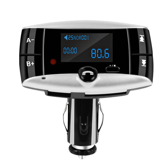 Car Wireless FM Transmitter USB Charger Hands-free Call MP3 Player