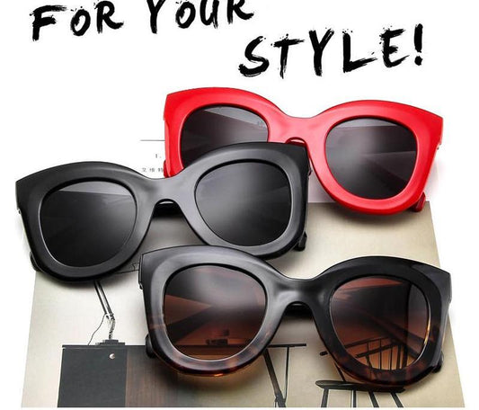 Cat Eyes Sunglasses for Women Polarized Oversized Fashion Vintage Eyewear for Driving Popular Vintage Sunglasses For Women In Cat Eye Design Glasses For Women Men