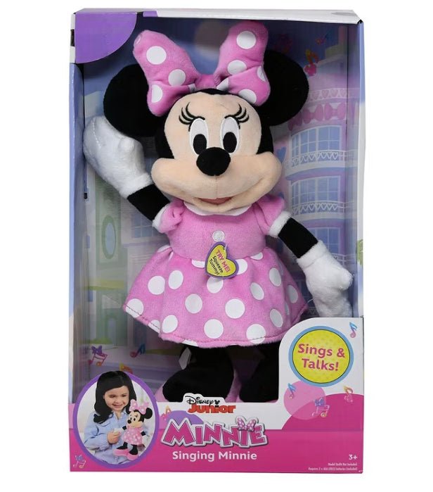 Disney Junior Minnie Mouse Singing Minnie Plush Toy