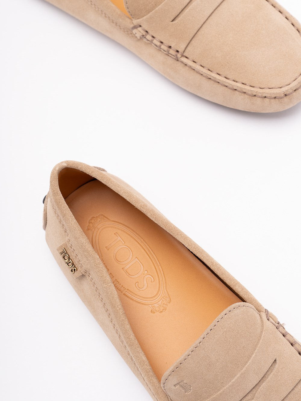 Tod's Women `Gommino` Loafers In Suede