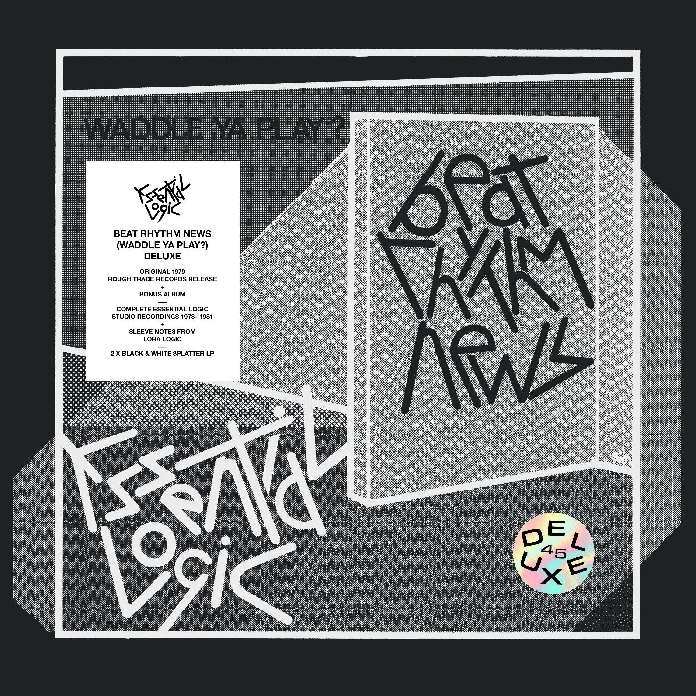 Beat Rhythm News (Waddle Ya Play?) (45th Anniversary Deluxe Black & White Splatter VINYL) | Mint (M) Mint (M)