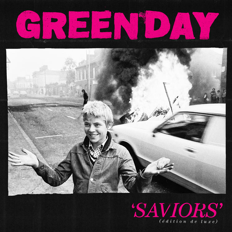 Saviors (Édition De Luxe) (Clear/Hot Pink Splatter) (2x VINYL) | Mint (M) Mint (M)