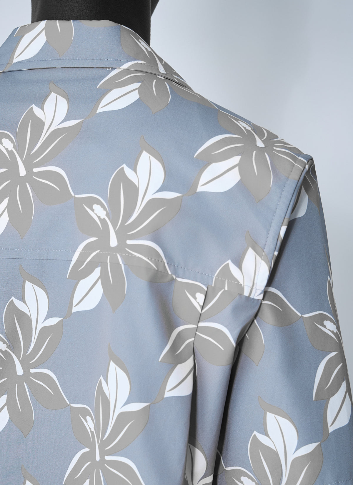 Gucci Men Printed Cotton Poplin Shirt