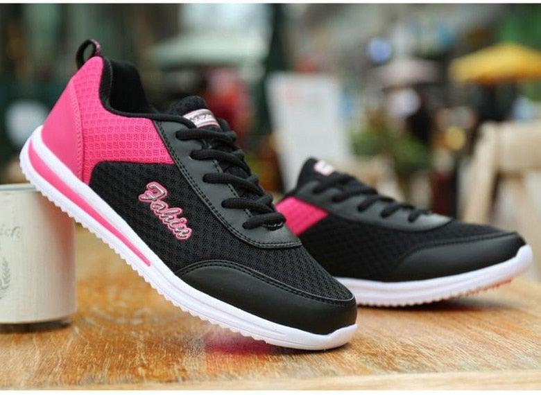 Spring Summer Breathable Women Casual Trainers Running Sneakers