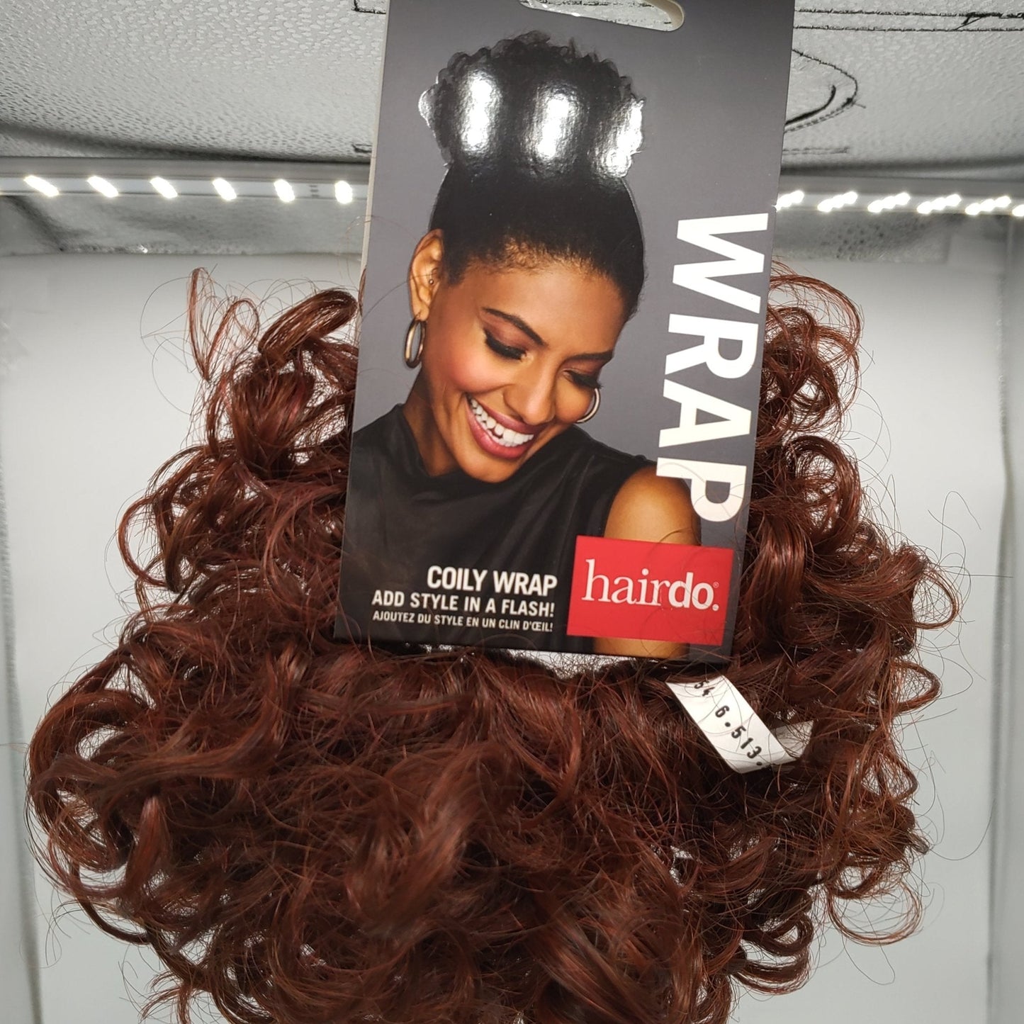 Hairdo Coily Wrap Hair Attachment for Instant Good Hair Days, R33/31 SPICE