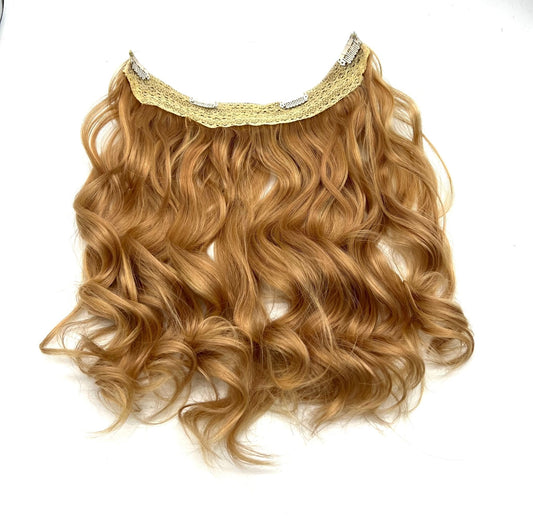 Halo Hair extensions Body Wave Real Human Hair 14''