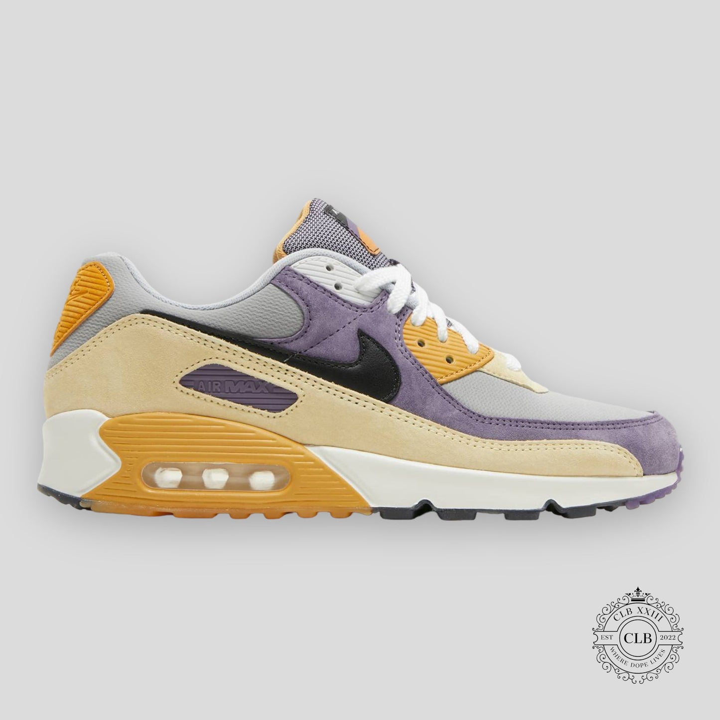 NIKE AIR MAX 90 "COURT PURPLE LEMON DROP"