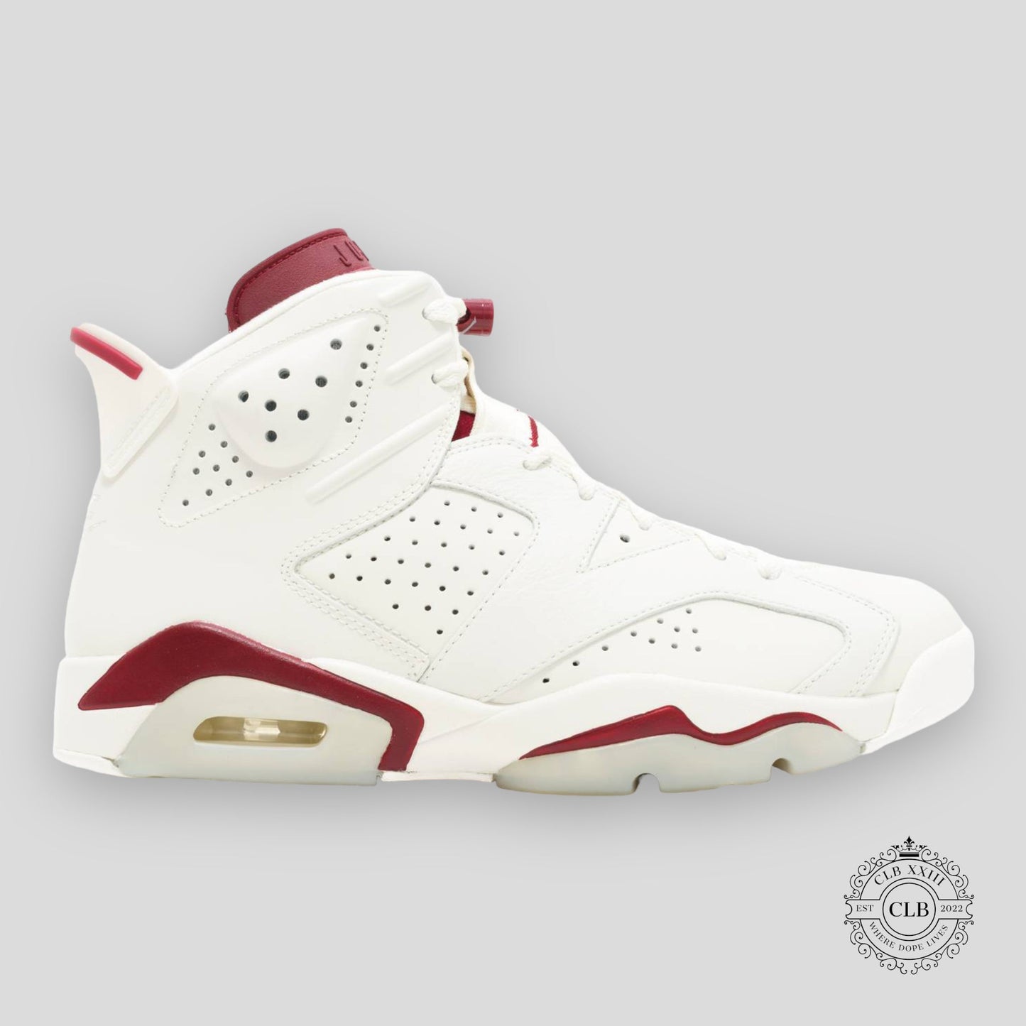AIR JORDAN 6 RETRO "MAROON"