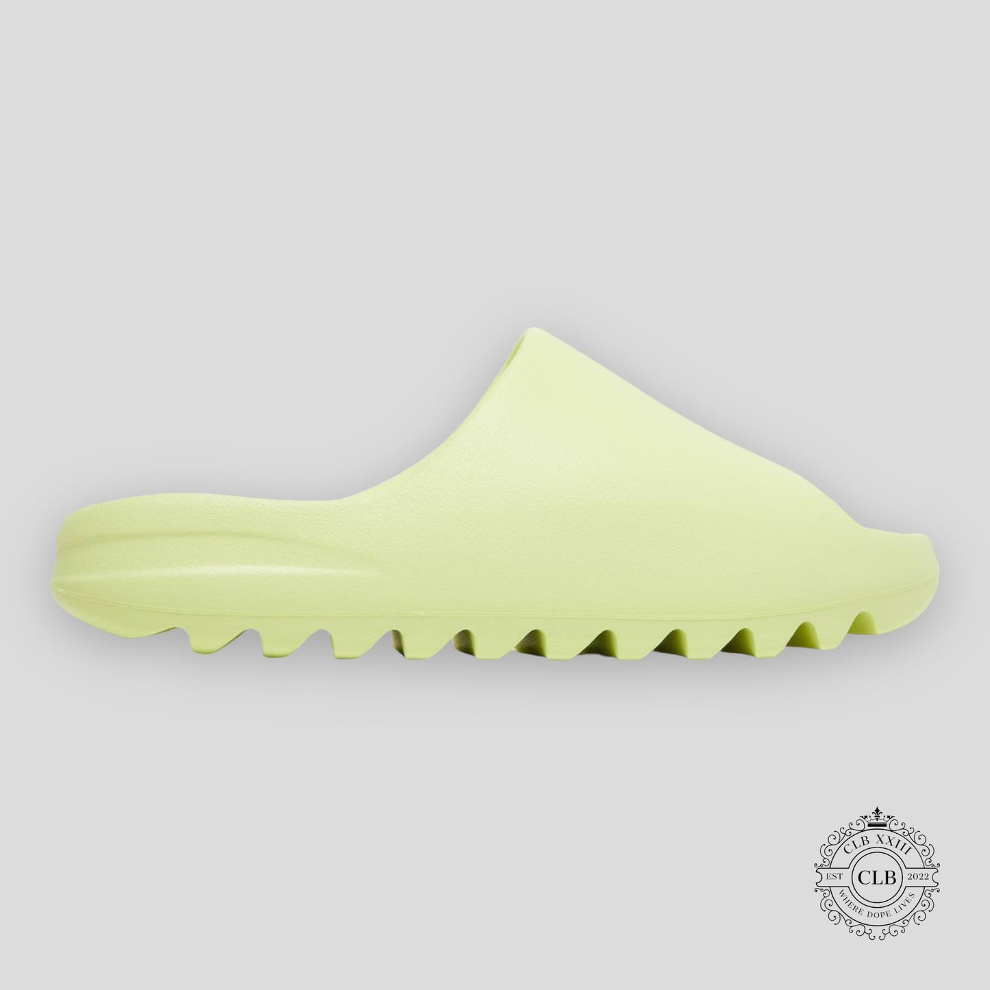 Adidas Yeezy Slide in Glow Green