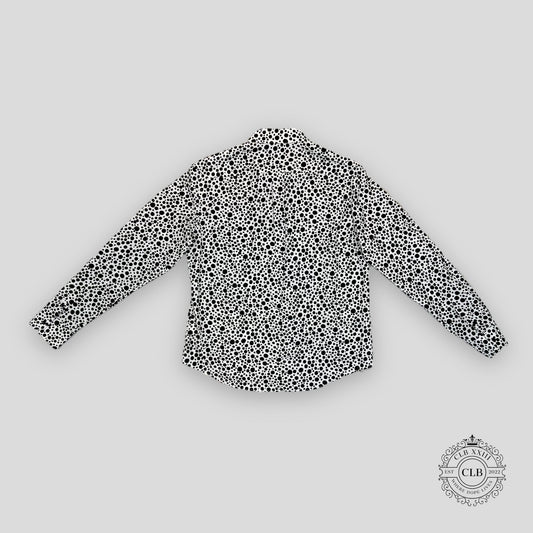 LOUIS VUITTON X YAYOI KUSAMA INFINITY DOTS PRINTED ZIPPED SHIRT