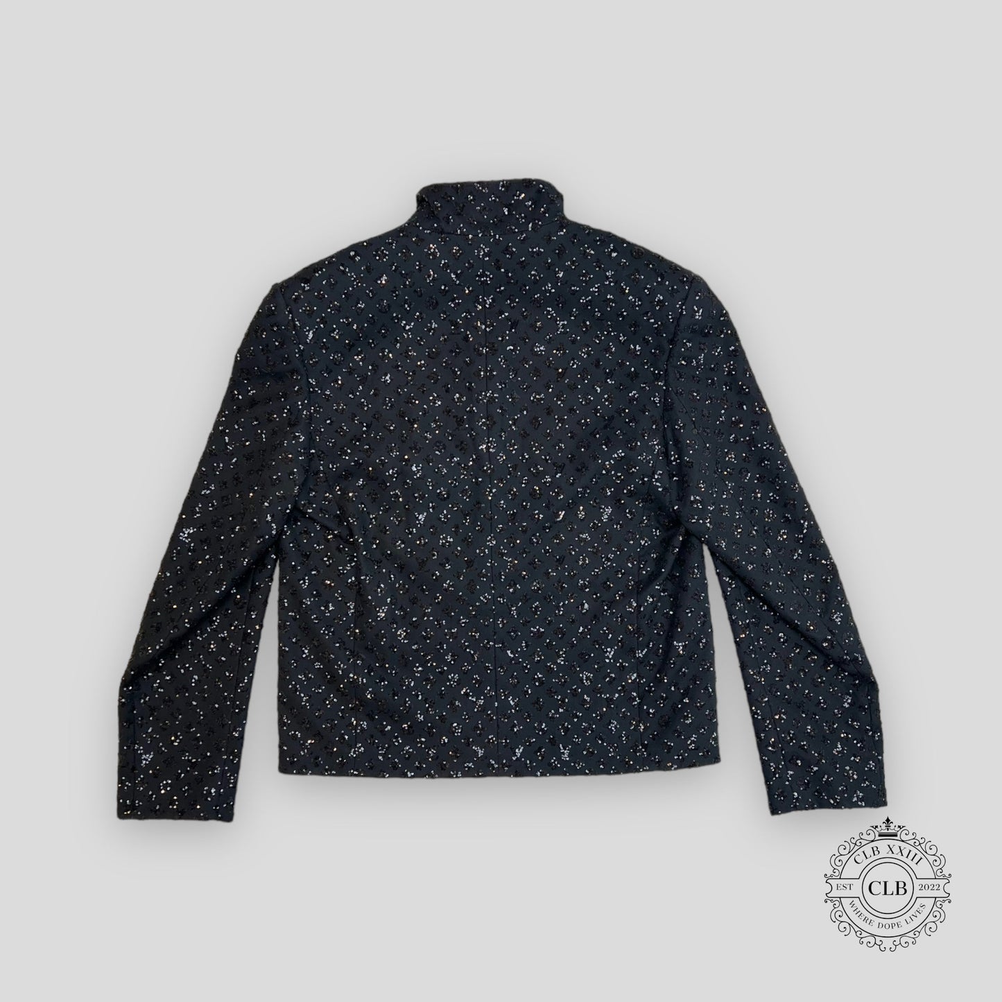 LOUIS VUITTON EVENING BLOUSON - BLACK