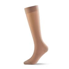 Dr. Comfort Women's Sheer Knee-High Compression Stockings (15-20 mmHg)