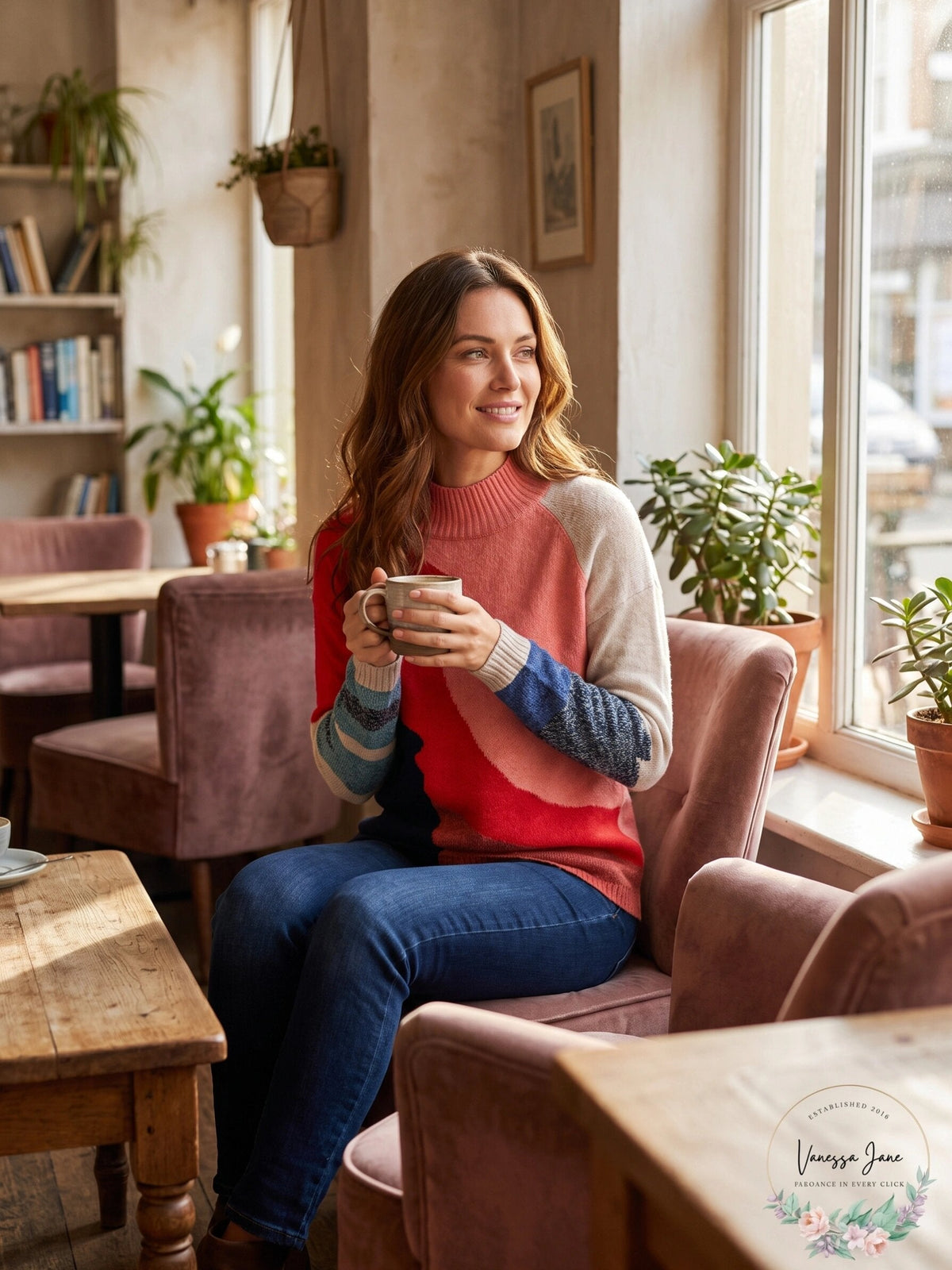 Nic+Zoe by the Fire Mockneck Sweater