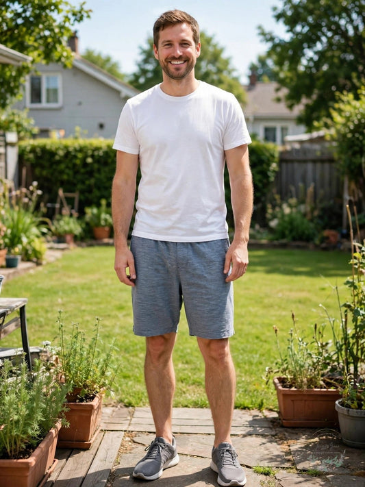 ATM Anthony Thomas Melillo Cotton Elastic Waistband Shorts, Size XXL