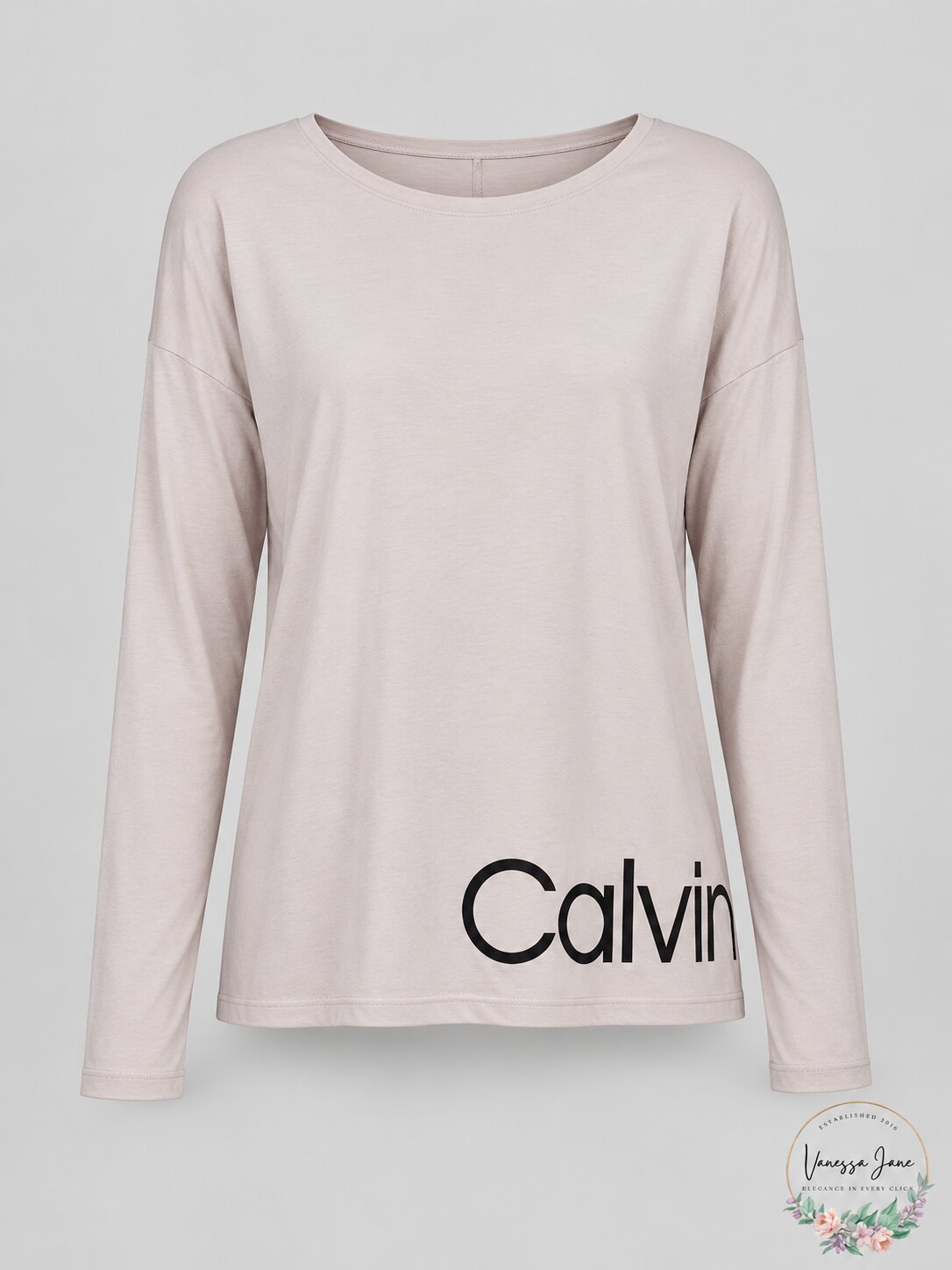 CALVIN Klein Performance Logo Relaxed Cropped T-Shirt