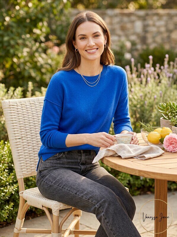 Aqua Cashmere High Low Cashmere Sweater